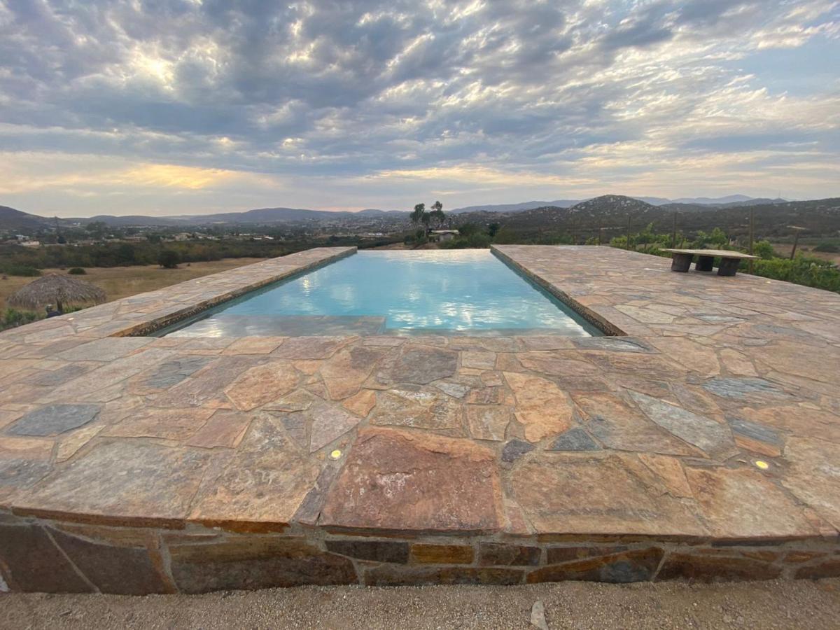 Chalet Nativo - Fabulous Terrace&Vineyard Valle de Guadalupe Exterior foto