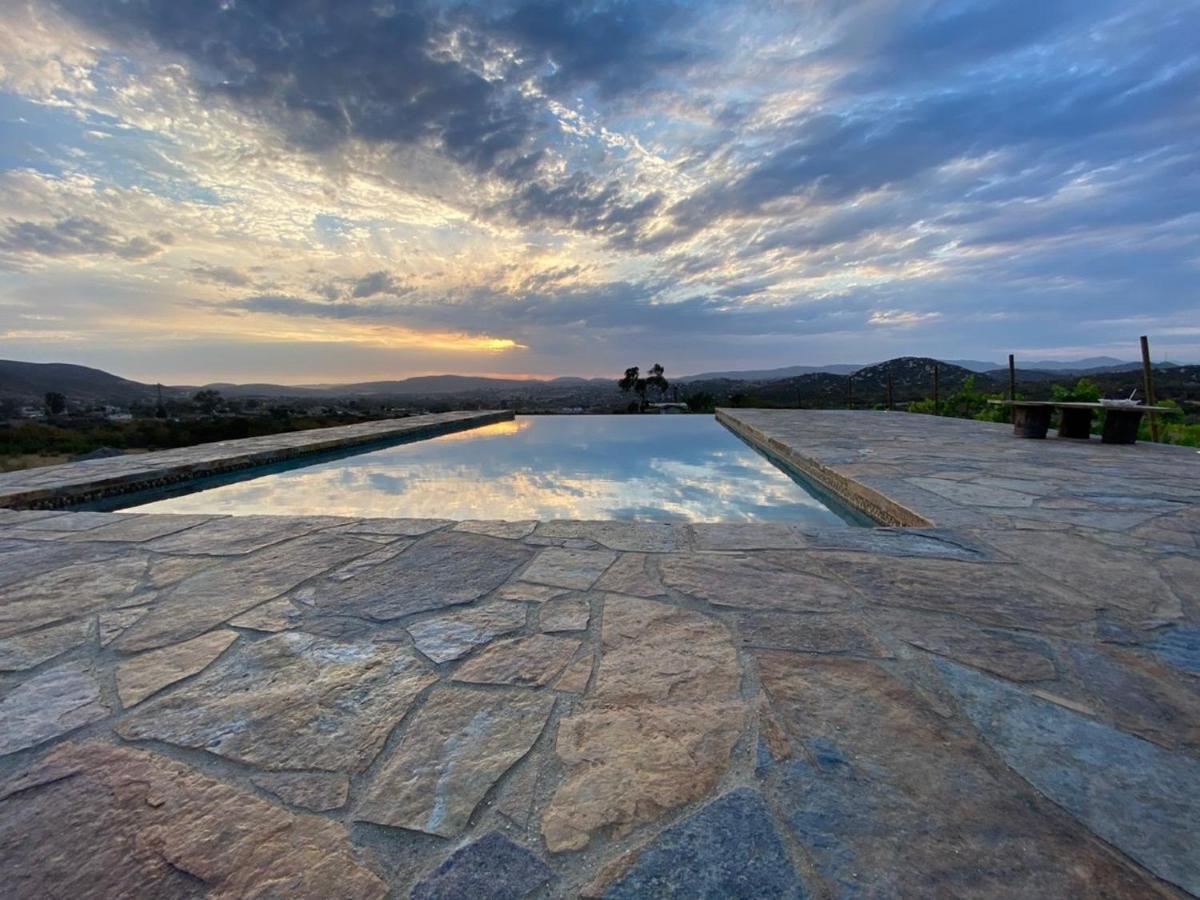 Chalet Nativo - Fabulous Terrace&Vineyard Valle de Guadalupe Exterior foto
