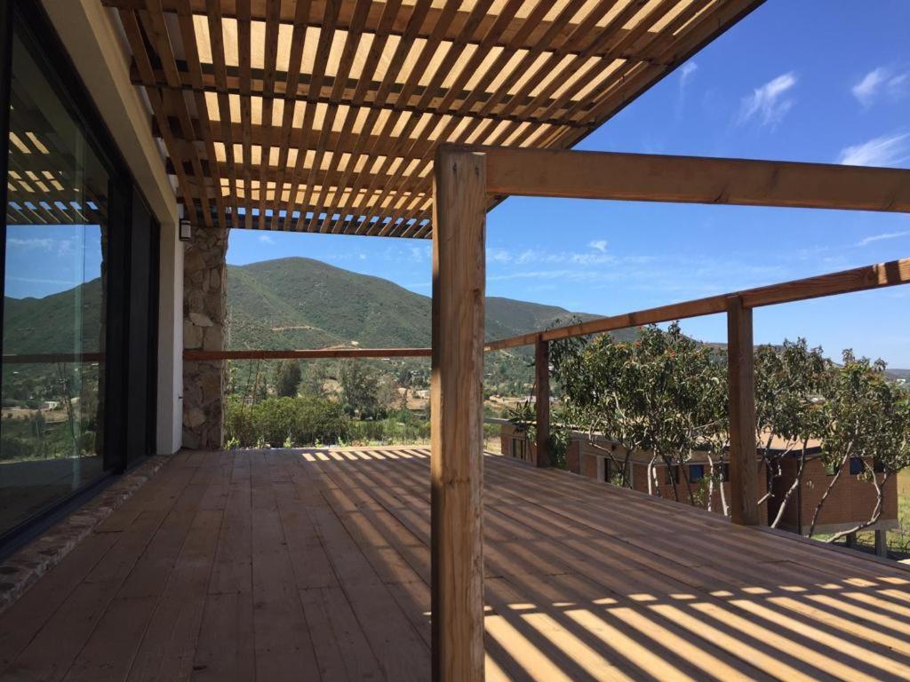 Chalet Nativo - Fabulous Terrace&Vineyard Valle de Guadalupe Exterior foto