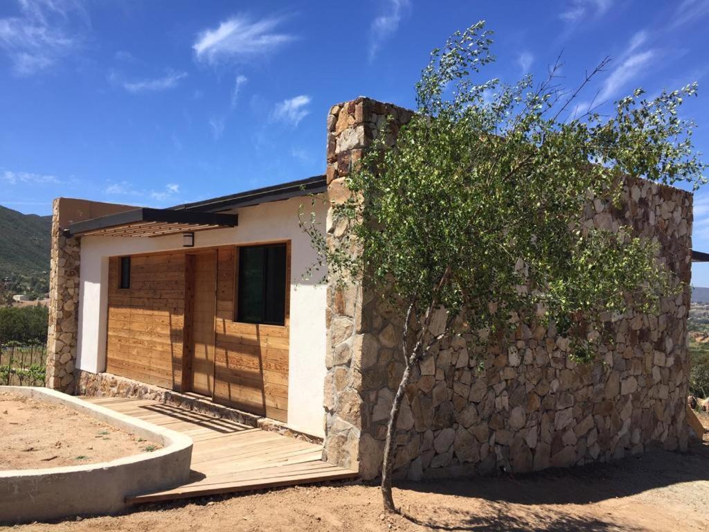 Chalet Nativo - Fabulous Terrace&Vineyard Valle de Guadalupe Exterior foto
